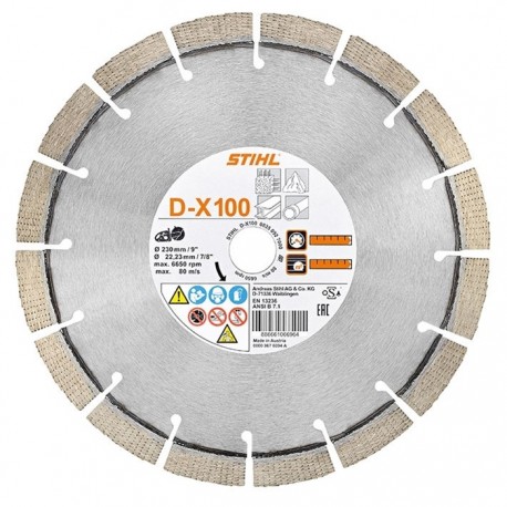 Tarcza diamentowa D-X100 - uniwersalna